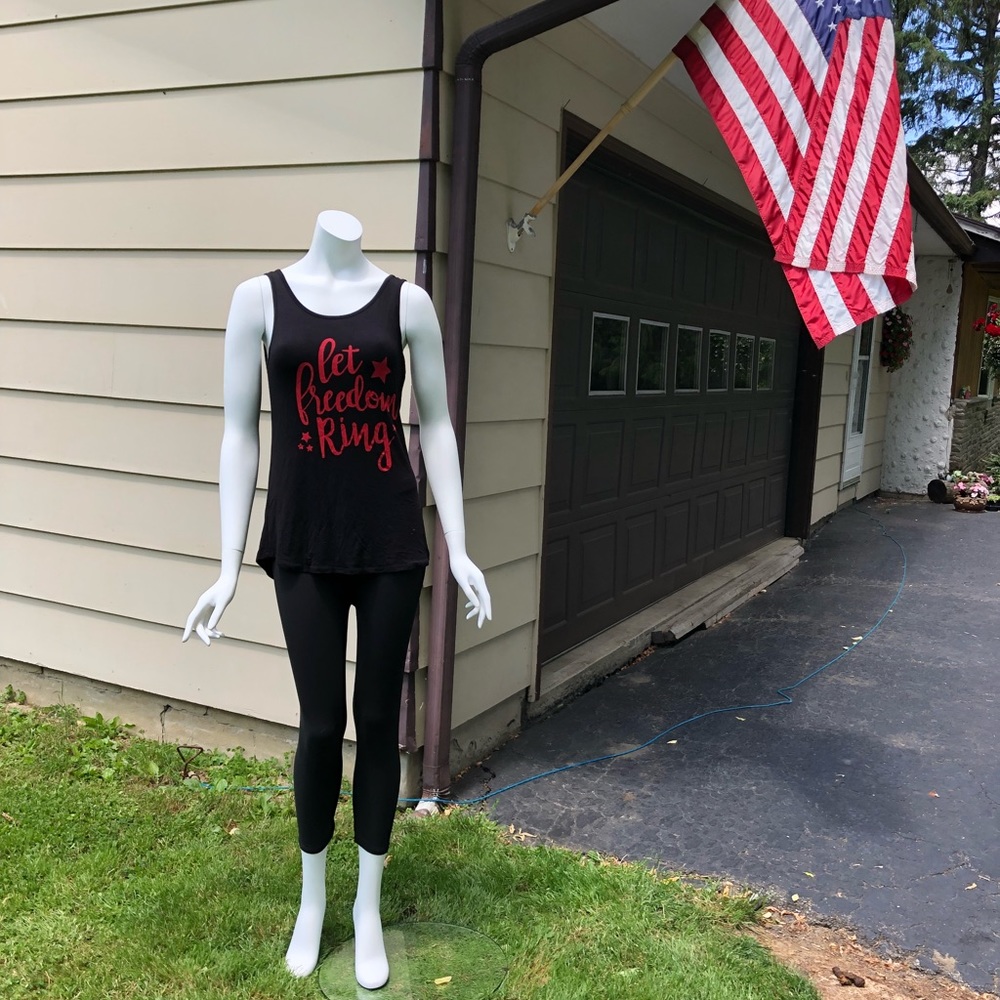 Brand new. Let Freedom ring Shirt. Sizes S-L.